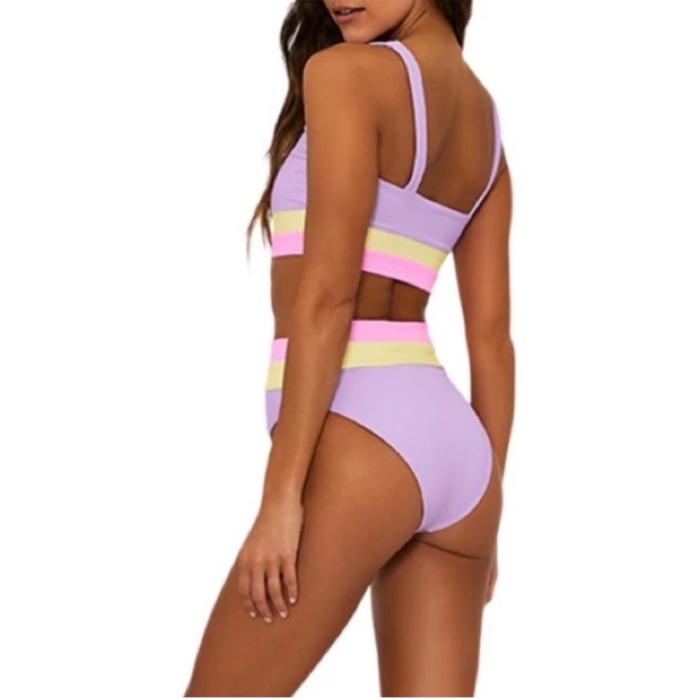 NWT BEACH RIOT Women's Beach Riot Mackenzie Swim Bikini Top - Picture 6 of 6
